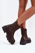 Sztyblety Model Niviane 5863 Czekolada - Step in style Step in style