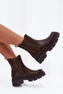 Sztyblety Model Niviane 5863 Czekolada - Step in style Step in style