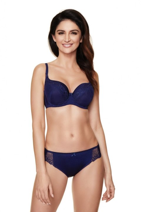 Biustonosz push up Biustonosz Usztywniany Model Yvette B4 Navy - Gorteks Gorteks