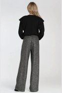 Bluza z wysokimi ściągaczami BL10 Black - Nife Nife Bluza z wysokimi ściągaczami BL10 Black - Nife Nife