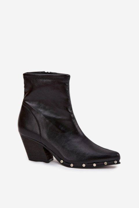 Botki Model Abrielle C-857 Black - Step in style Step in style Botki Model Abrielle C-857 Black - Step in style Step in style