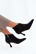 Botki Model Jolivra C-850 Black Zamsz - Step in style Step in style