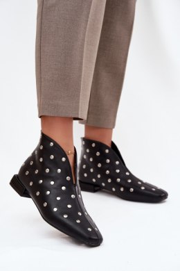 Botki Model Rosalind C-490 Black - Step in style Step in style