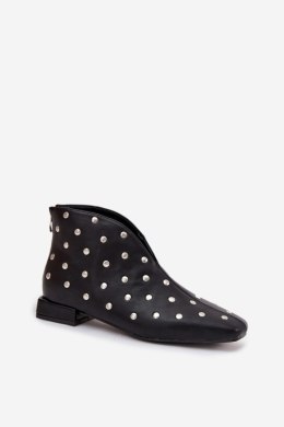 Botki Model Rosalind C-490 Black - Step in style Step in style