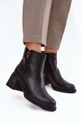 Botki Model Vinceza 91159 Black - Step in style Step in style