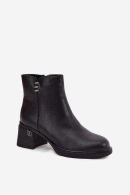 Botki Model Vinceza 91159 Black - Step in style Step in style