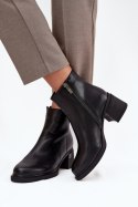 Botki Model Vinceza 91159 Black - Step in style Step in style
