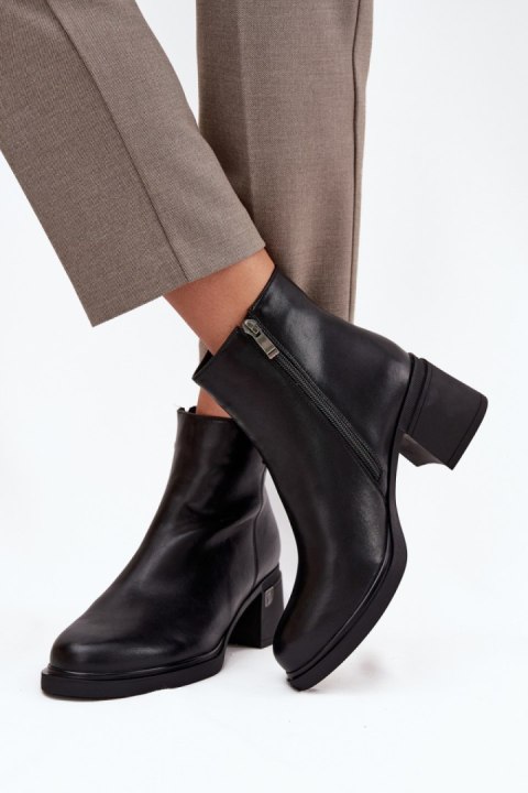 Botki Model Vinceza 91159 Black - Step in style Step in style Botki Model Vinceza 91159 Black - Step in style Step in style