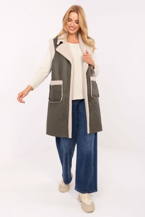 Kamizelka Model IT-KZ-96916.68 Khaki - Factory Price Factory Price Kamizelka Model IT-KZ-96916.68 Khaki - Factory Price Factory Price