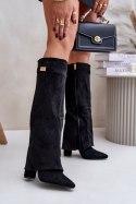 Kozaki Model Evyra LQ-136/9501A Black - Step in style Step in style