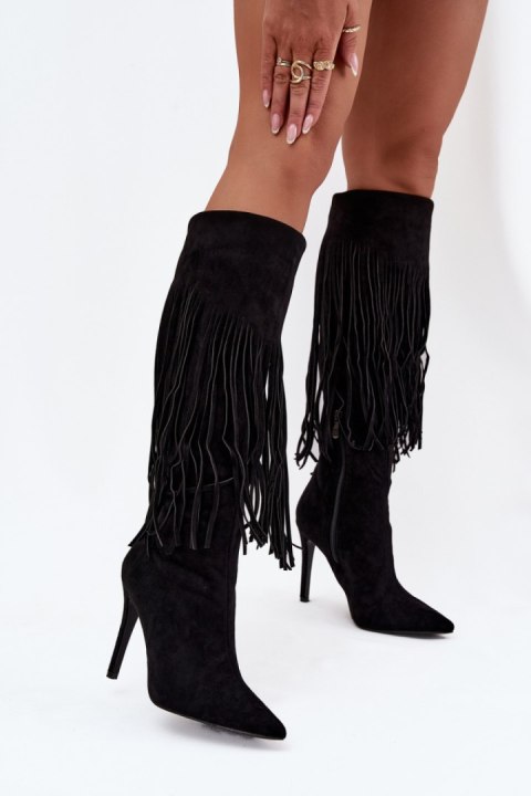 Kozaki Model Isalune H-59 Black - Step in style Step in style