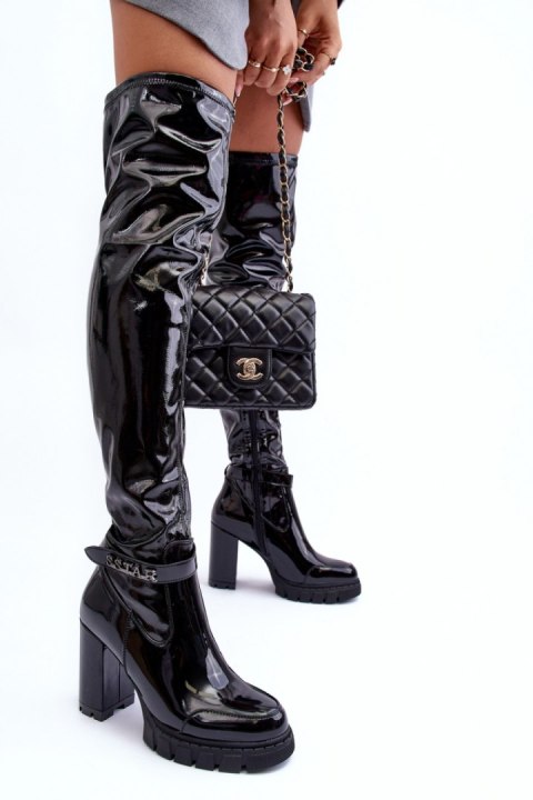 Kozaki Model Kytia UK171P Black Lakier - Step in style Step in style Kozaki Model Kytia UK171P Black Lakier - Step in style Step in style