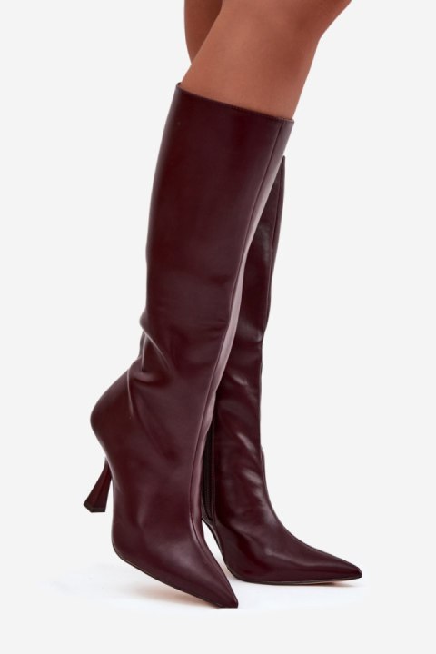 Kozaki Model Vionette 5273 Bordo - Step in style Step in style Kozaki Model Vionette 5273 Bordo - Step in style Step in style