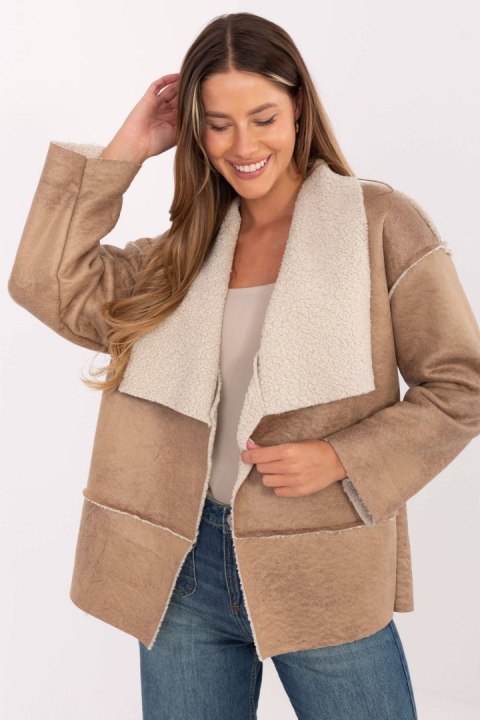 Kurtka Damska Model IT-KR-95616.66 Beige - Factory Price Factory Price Kurtka Damska Model IT-KR-95616.66 Beige - Factory Price Factory Price