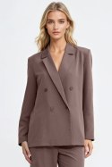 Marynarka oversize dwurzędowa Z88 Mocca - Nife Nife Marynarka oversize dwurzędowa Z88 Mocca - Nife Nife