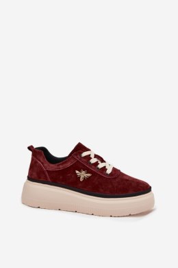Półbuty Model Vinceza 41495 Bordo - Step in style Step in style
