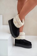 Śniegowce Model Deepanti 20201-4A Black - Step in style Step in style