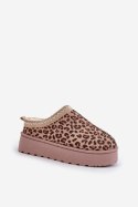 Śniegowce Model Remenia 20219-4K Brown Leopard - Step in style Step in style