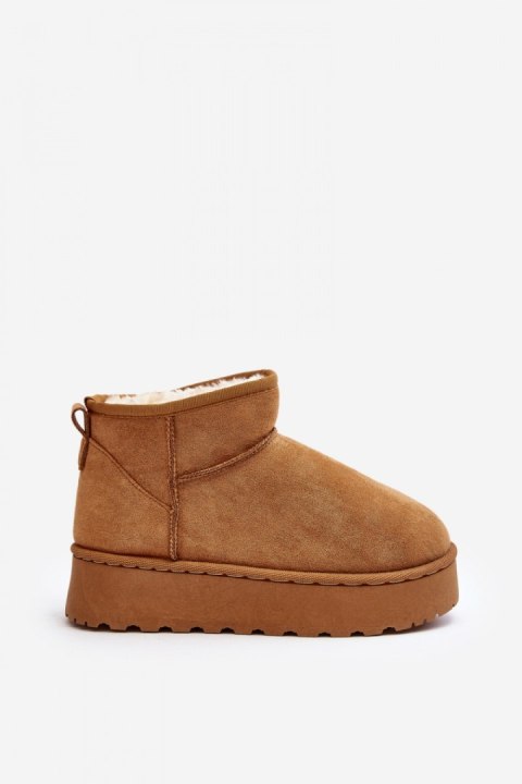 Śniegowce Model Xamella 20216-4B Camel - Step in style Step in style Śniegowce Model Xamella 20216-4B Camel - Step in style Step in style