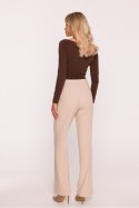 Spodnie Damskie Model S418 Beige - Stylove Stylove