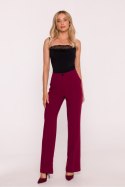 Spodnie Damskie Model S418 Bordo - Stylove Stylove Spodnie Damskie Model S418 Bordo - Stylove Stylove