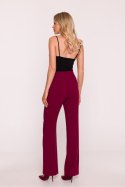 Spodnie Damskie Model S418 Bordo - Stylove Stylove Spodnie Damskie Model S418 Bordo - Stylove Stylove