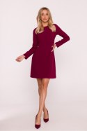 Sukienka Model S419 Bordo - Stylove Stylove