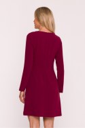 Sukienka Model S419 Bordo - Stylove Stylove