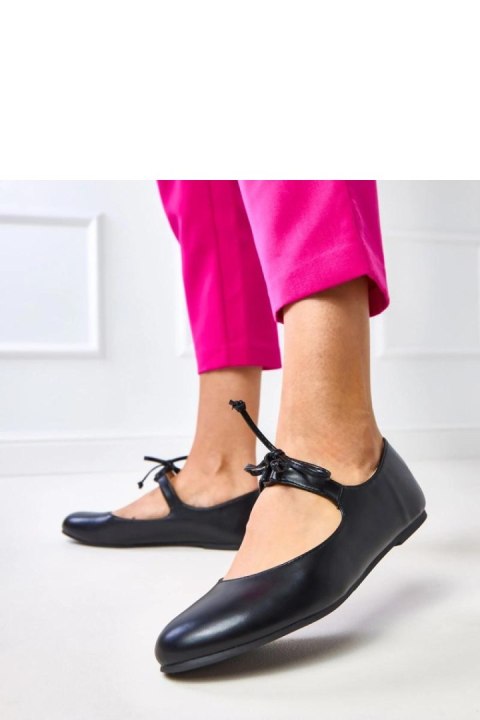 Baleriny Model Sallay BSD106-1 Black - Solea Solea Baleriny Model Sallay BSD106-1 Black - Solea Solea