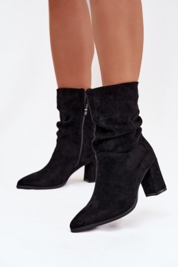 Botki Model Amelise 3948 Black - Step in style Step in style