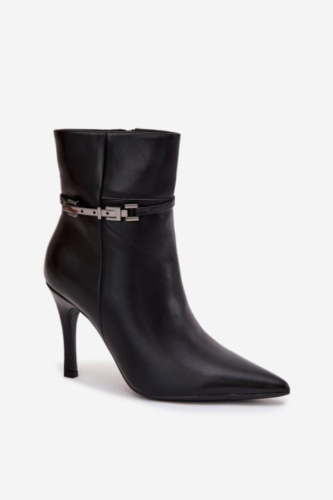 Botki Model Bellisse 8784 Black - Step in style Step in style Botki Model Bellisse 8784 Black - Step in style Step in style
