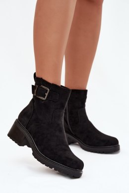 Botki Model Helvina 5991 Black - Step in style Step in style