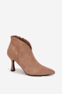 Botki Model Jolivra C-850 Beige - Step in style Step in style