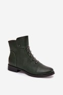 Botki Model Labise ASA62-16 Green - Step in style Step in style