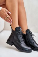 Botki Model Leonise 24BT02-7976 Black - Step in style Step in style