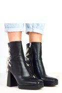 Botki Model Nancy K338 Black - Solea Solea