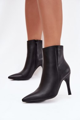 Botki Model Nolisse 9464 Black - Step in style Step in style