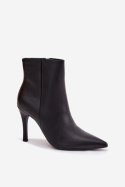 Botki Model Nolisse 9464 Black - Step in style Step in style