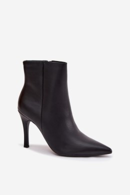 Botki Model Nolisse 9464 Black - Step in style Step in style
