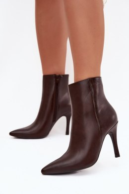 Botki Model Nolisse 9464 Czekolada - Step in style Step in style