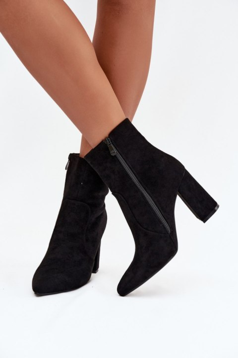 Botki Model Pralina RQ489 Black - Step in style Step in style Botki Model Pralina RQ489 Black - Step in style Step in style