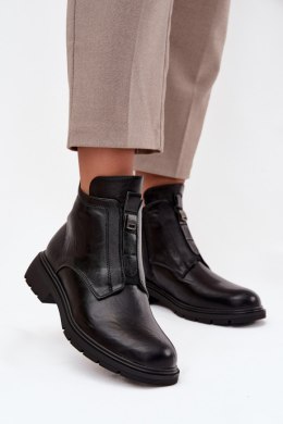 Botki Model Roselle RMR2501-1 Black - Step in style Step in style