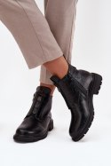 Botki Model Roselle RMR2501-1 Black - Step in style Step in style