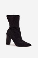 Botki Model Rosivelle MVP314 Black - Step in style Step in style