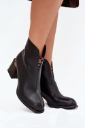 Botki Model Vinceza 66811 Black - Step in style Step in style