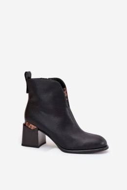 Botki Model Vinceza 66811 Black - Step in style Step in style