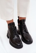 Botki Model Vinceza 66815 Black - Step in style Step in style