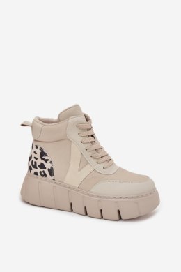 Botki Model Vinceza 66838 Beige - Step in style Step in style