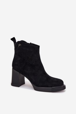 Botki Model Vinceza 91142 Black - Step in style Step in style