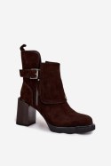 Botki Model Vinceza 91152 Black - Step in style Step in style